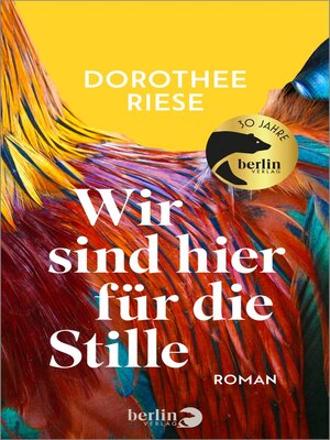 cover image of Wir sind hier für die Stille